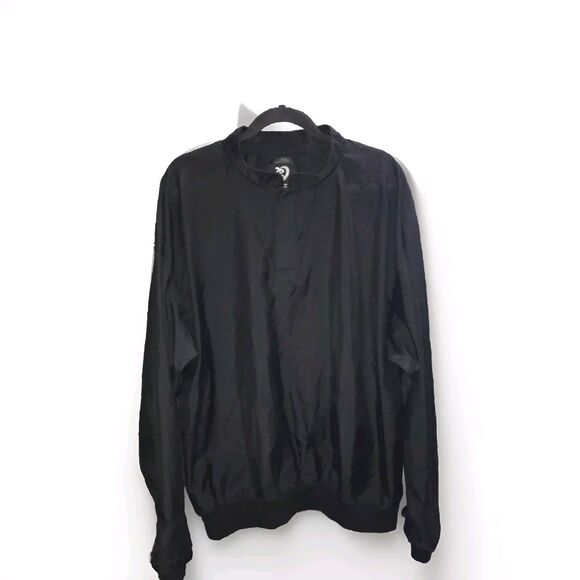 zero restriction Other - Zero Restriction Golf Jacket Men Large Windbreaker 1/4 3 Snap Buttons Pullover